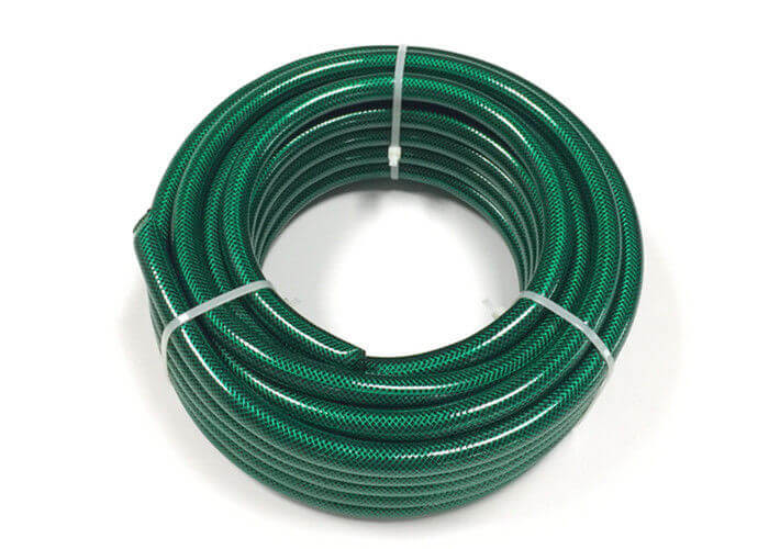 China Flexible PVC Reinforced Hose , PVC Garden Water Hose For Irrigation / Cleaning factory