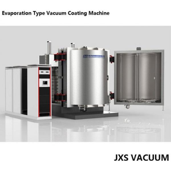 Quality ABS Cosmetics Caps Thermal Evaporation Vacuum Coating System For Chrome Gold Finish for sale