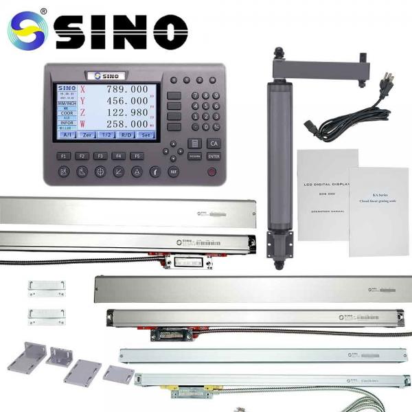 Quality 70-3000mm Ruler 3 Axis Magnetic DRO Kit , TFT Digital Read Out System for sale
