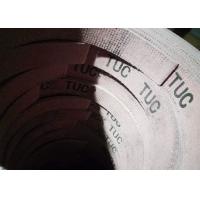 Quality Reddish Asbestos Woven Brake Lining Roll with Brass Wire Grinded for Farm for sale