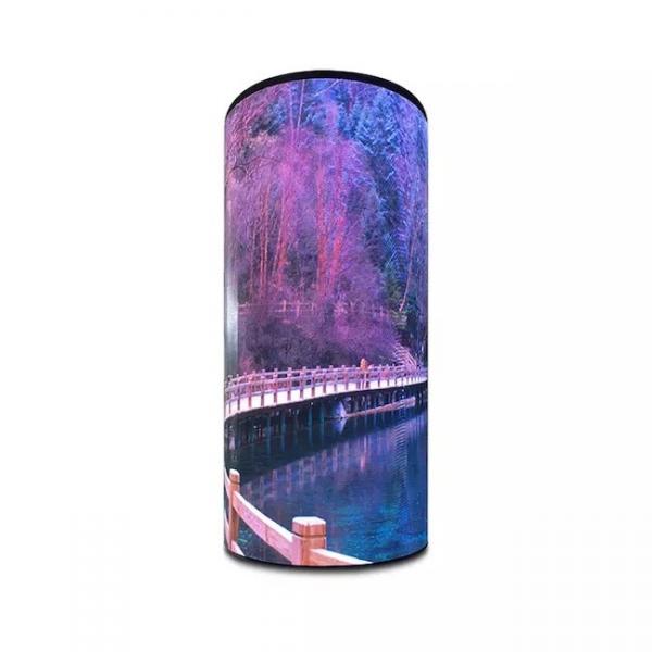 Quality Soft Shaped Cylinder Flexible LED Display Panels P2.5 Curved Indoor for sale