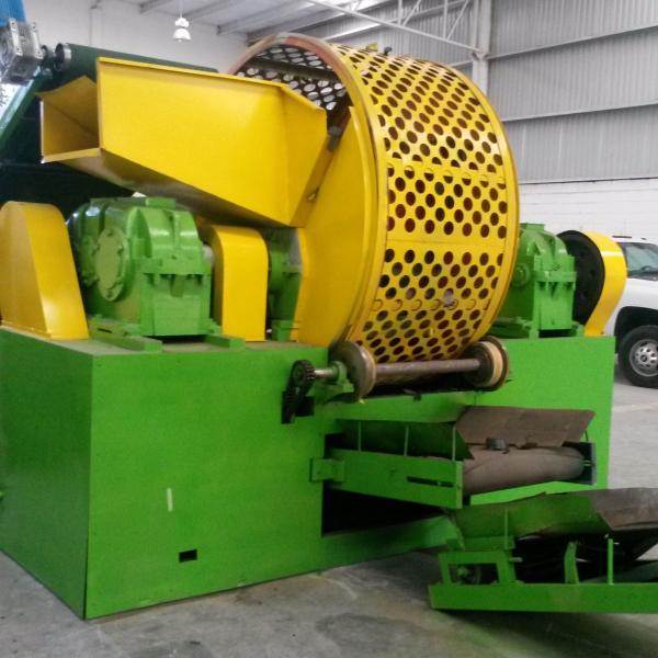 Quality 1000kg/H Fully Automatic Waste Tyre Recycling Equipment for sale