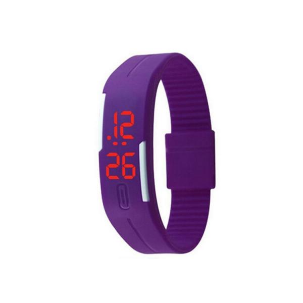 Quality Unisex Analog Digital Sports Watch Silicone Strap ODM Digital Wristband Watch for sale