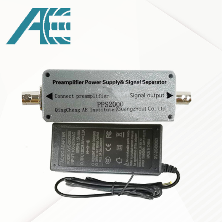 China 28V PAS Acoustic Emission Sensor Preamplifier With Optional Gain Of 20/40/60 DB factory