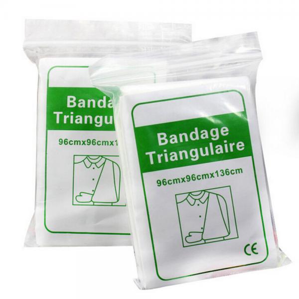 Quality Cotton Non Woven Medical Triangular Bandage 36x36x50" for sale