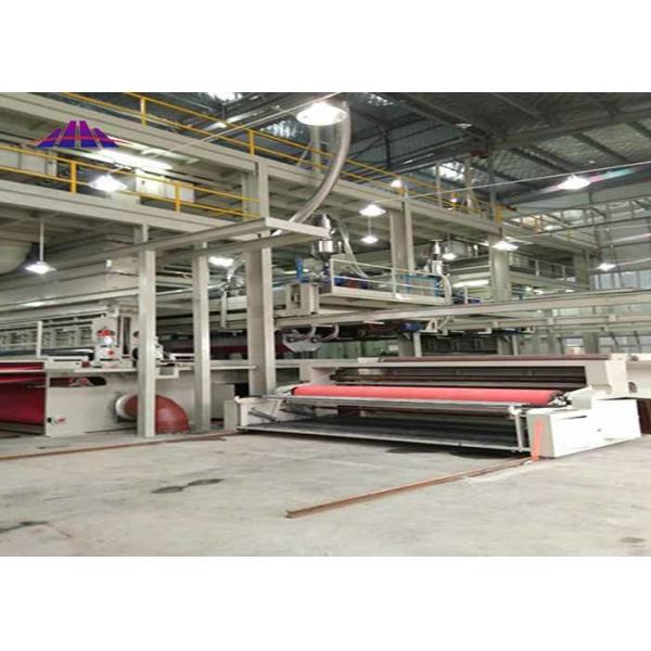 Quality SMS PP Spunbond Nonwoven Production Line Flexible Design 3200mm for sale