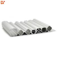 China Grit Blast Surface Lean Tube Aluminium Material 1 - 2.0mm Thickness High Precision factory