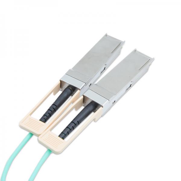 Quality QSFP56 to QSFP56 200GBASE AOC Cable 0.5m to 100m OEM supported for sale