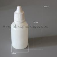 China 100ml Empty plastic dropper bottle (Drops of plug can removable) factory