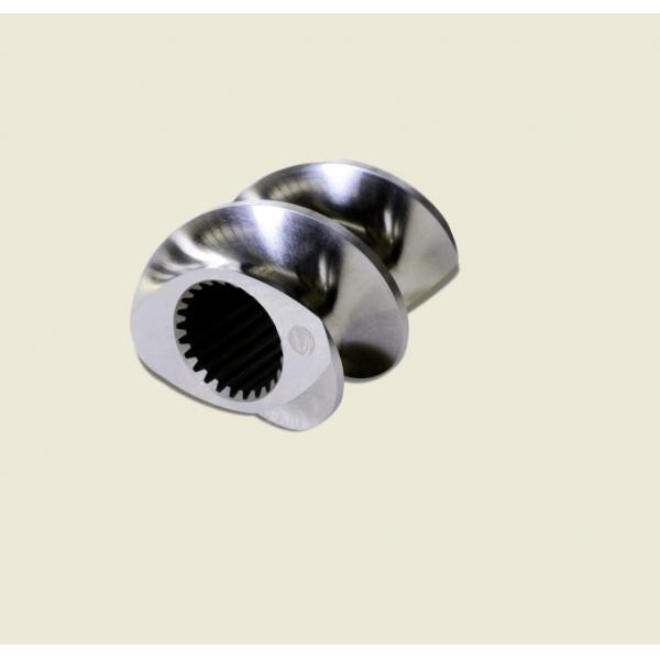 Quality 1 Flighted Plastic Extruder Parts , Twin Screw Extruder Elements High Durability for sale