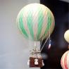 China Colorful Painting 30cm Round Shape Resin Hot Air Balloon factory