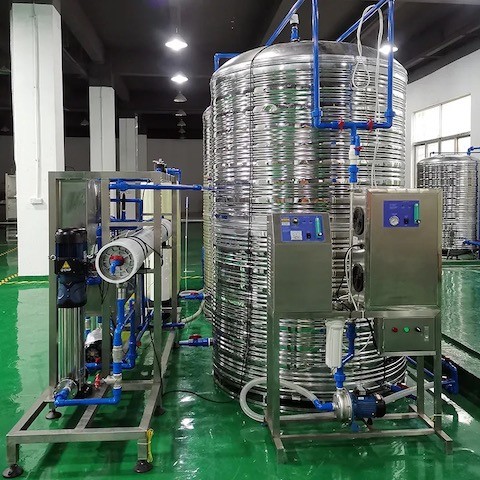 Quality 220V Water Treatment Ro Plant Reverse Osmosis 10000LPH Capacity for sale