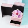 China Best Valentines′ Day Gift Everlasting Real Preserved Rose Flower in Drawer Gift Box for Wife or Girlfriend factory
