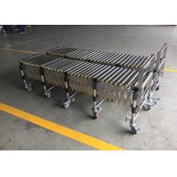 China Stainless Steel Motorized Flexible Extendable Roller Conveyor for Industry factory