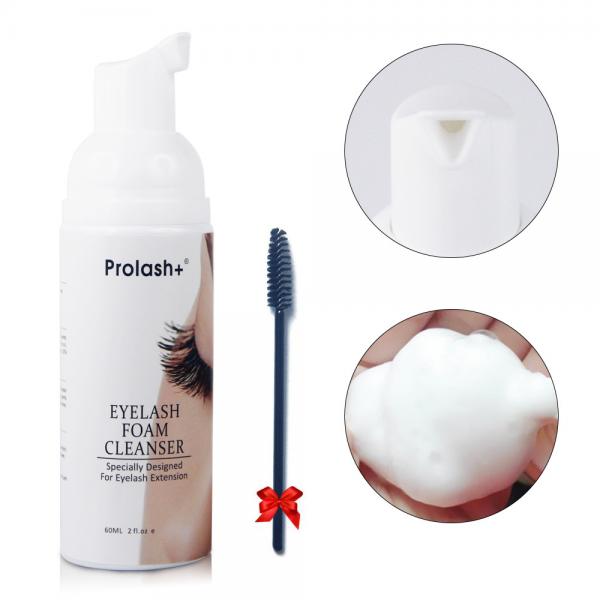 Quality Deep Cleansing No Irritation Eyelash Foam Cleanser Lash Wash, Cleaning Eyelash Shampoo Product for sale