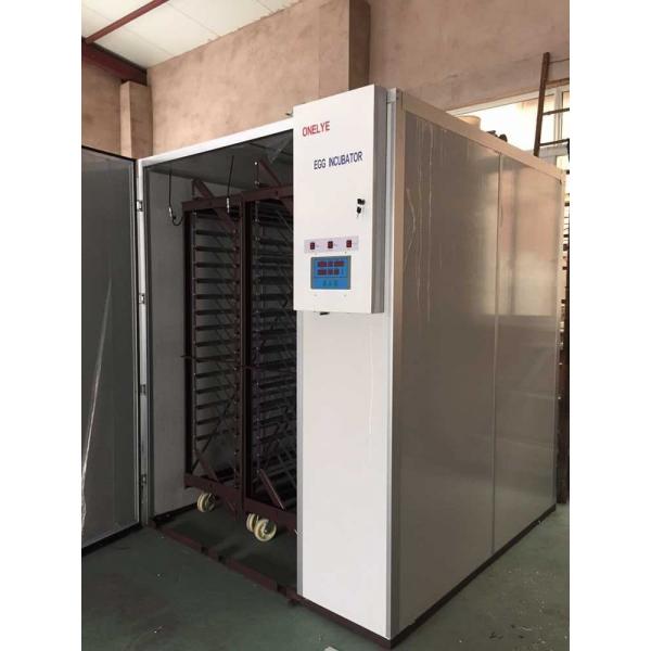 Quality 9600 Eggs Commercial Incubator For Chicken Egg Hatching Machine Turkey Hatching 3.8kw for sale