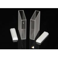China Optical Quartz Glass Cuvette , UV Spectrophotometer Cuvette Absorbtion Measurement factory