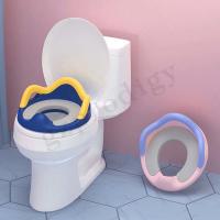 China Sturdy ABS Potty Baby Toilet Training Seat Blue Or Pink Color factory
