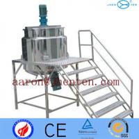 China Paint Mixing Machine Stainless Steel Mixing Tank Open Top Single Layer factory