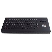 China Salt fog proof black backlit stand alone ruggedized keyboard with 85 key for military factory