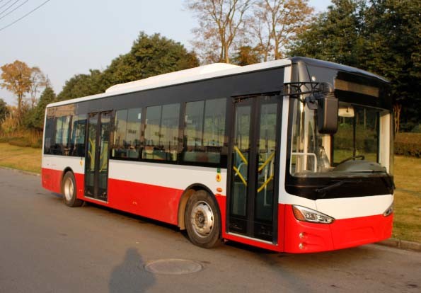 Quality City Luxury Passenger Bus , Public Transportation Bus Vehicle Assembly for sale