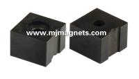 China plastic Injection bonded ferrite magnet for sensor factory