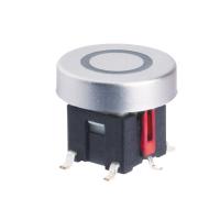 Quality Illumination Tactile Switch,Smd Silver Cap Pcb LED Push Button Tact Switch for sale