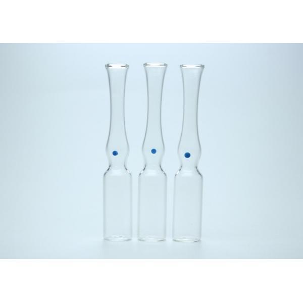 Quality Injectable Clear Ampoules And Vials 1 Ml Capacity Borosilicate Glass Material for sale