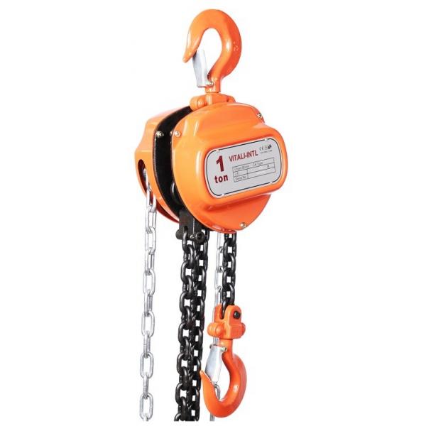 Quality 1000KG CK Chain Pulley Hoist , Manual Chain Pulley Block for sale