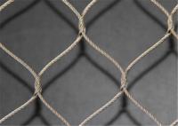 China High Tensile Strength SS Wire Rope Mesh , Safety Stainless Steel Rope Net factory