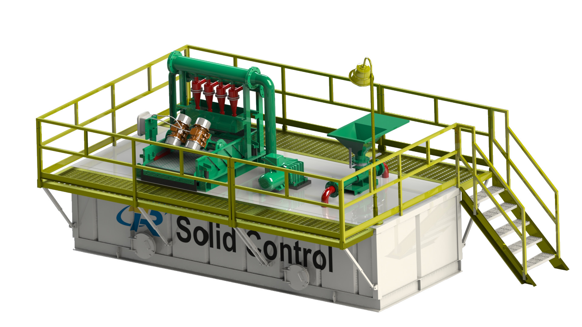 China Construction Dustproof HDD Solids Control Mud Recycler factory