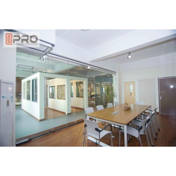 Quality Waterproof Bifold Aluminum Folding Doors Environmental Durable Design custom for sale