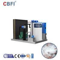 China 1 2 3 5 10 Ton Flake Ice Machine For Fish Easy Control Water Cooling for sale