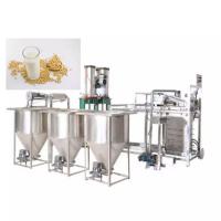 China Protein Soybean Almond Milk Processing Plant Automatic factory
