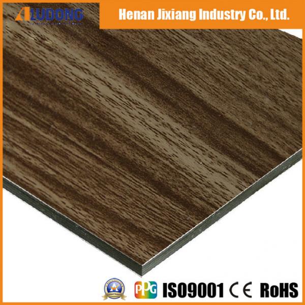 Quality PVDF Wooden Aluminum Composite Panel for sale