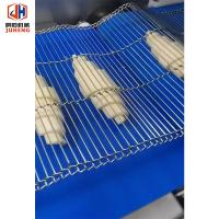 Quality 2KW Raw Croissant Sheeter Machine Frozen Croissant Maker Forming Equipment for sale