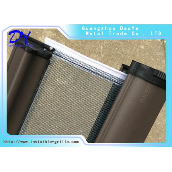 Quality Windproof Heat Insulation 250cm Retractable Fly Screen Door for sale