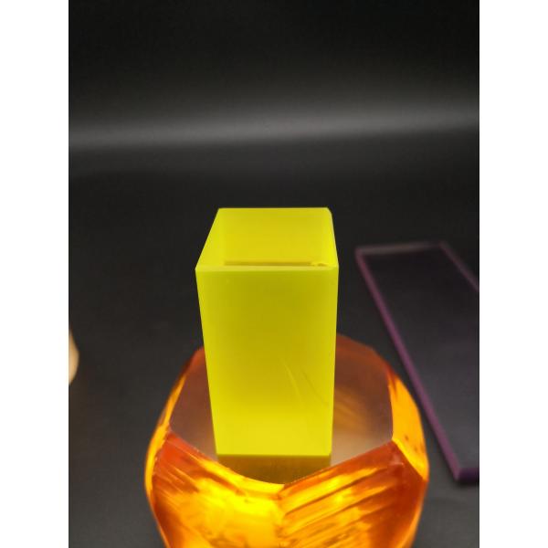 Quality High Precision Scintilation Crystals Phosphor Ce:LuAG Crystal High Light Yield for sale