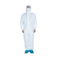Quality White SF Microporous Type 5 6 Disposable Coveralls Waterproof For Automotive for sale