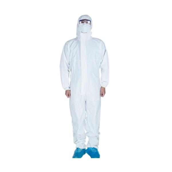 Quality White SF Microporous Type 5 6 Disposable Coveralls Waterproof For Automotive Work for sale