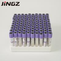 China Glass Plastic K3 EDTA Blood Collection Tube 2ml-10ml Adhesive Label Type factory