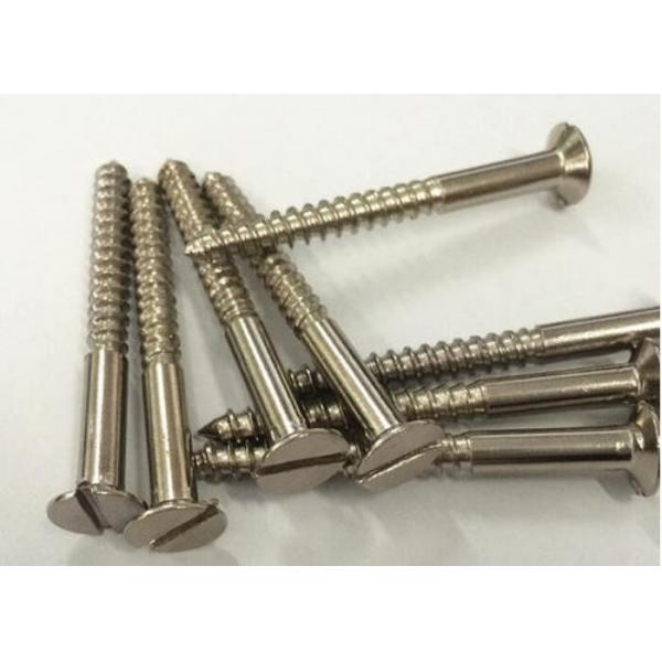 Quality DIN95 Slotted Round Head Wood Screws M10 Oval Head Wood Screws for sale