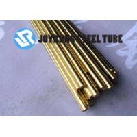 Quality 25*1mm Seamless Copper Tube JIS H3300 C4430T Alloy Seamless Pipes for sale