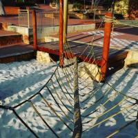 China Playground Outdoor Steel Wire Rope Bridge Suspension Rope Bridge factory