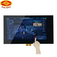 Quality Anti Vandalism Touch Screen LCD Panel 23.8 Inch For Self Service Terminal for sale
