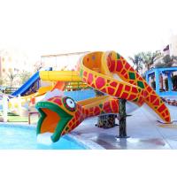 Quality Outdoor Cobra Mini Pool Slide Fiberglass Swimming Pool Water Game For Children for sale