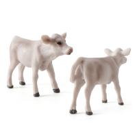 China Zoo Farm Fun Toys Model For Children Kids Baby Cow Action Figure Simulated Animal Figurine Plastic Models factory