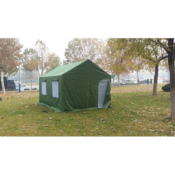 Quality Steady Outdoor Camping Tent / Canvas Army Tent With 80km / H Wind Load for sale