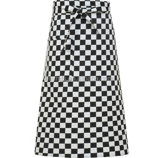 Quality Fresh Denim Waist Cafe Waiter Waitress Chef Work Uniform Half Length Original for sale