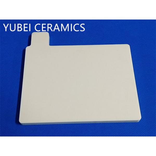 Quality Machining Alumina Ceramic Plates Wear Resistance High Hardness for sale